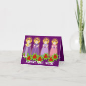 ADVENT Eerste week - Hope-Customize Feestdagen Kaart (Voorkant)