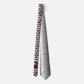 Advent en kerstdecoratie stropdas (Achterkant)