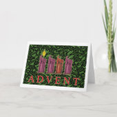 Advent Feestdagen Kaart (Voorkant)