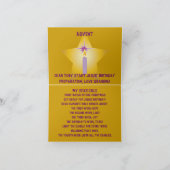 ADVENT Introductie! -Aanpassen Feestdagen Kaart (Binnen)