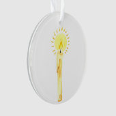 Advent Jesse Tree Candle Ornament (voorkant)