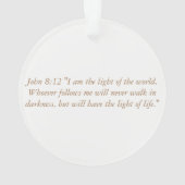 Advent Jesse Tree Candle Ornament (achterkant)