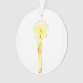 Advent Jesse Tree Candle Ornament (voorkant)