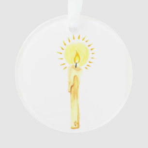 Advent Jesse Tree Candle Ornament