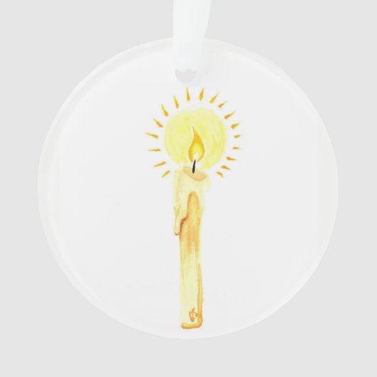 Advent Jesse Tree Candle Ornament (voorkant)