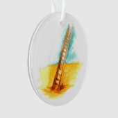 Advent Jesse Tree Ladder Ornament (voorkant)