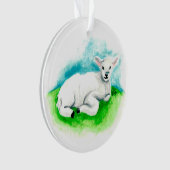 Advent Jesse Tree Lamb Ornament (voorkant)