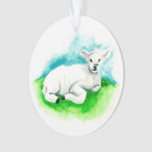Advent Jesse Tree Lamb Ornament (voorkant)