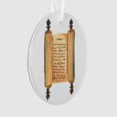 Advent Jesse Tree Scroll Ornament (voorkant)