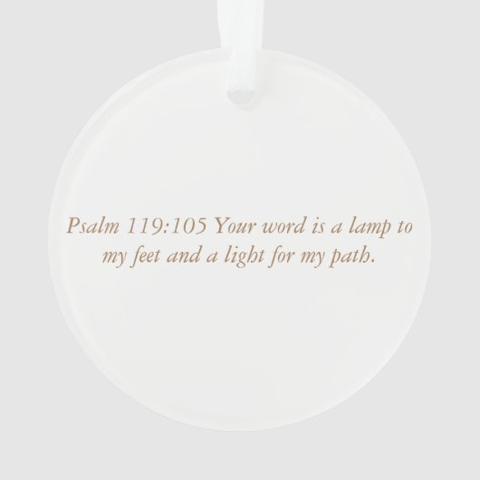 Advent Jesse Tree Scroll Ornament (achterkant)