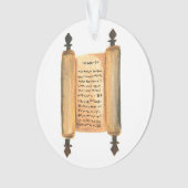 Advent Jesse Tree Scroll Ornament (voorkant)