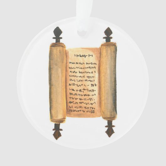 Advent Jesse Tree Scroll Ornament (voorkant)