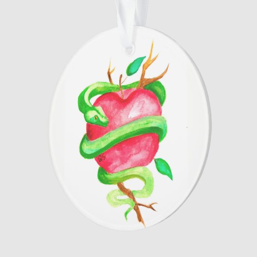 Advent Jesse Tree Snake Ornament (voorkant)