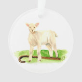 Advent Jesse Tree Staff en Lamb Ornament (voorkant)