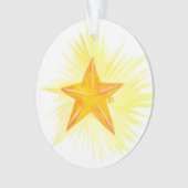 Advent Jesse Tree Star Ornament (voorkant)