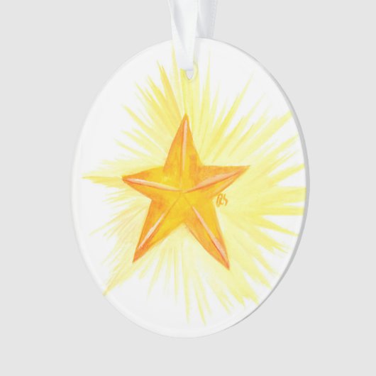 Advent Jesse Tree Star Ornament (voorkant)