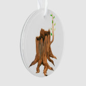 Advent Jesse Tree Stump Ornament (voorkant)