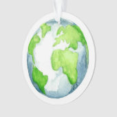 Advent Jesse Tree Wereldbol Ornament (voorkant)