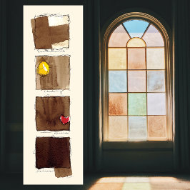 ADVENT JOURNEY BARREN VERLANGEN BLIJF TEVREDENHEID FOTO AFDRUK