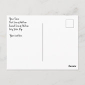 Advent Kalender Kerstmis Aftellen Religieus Briefkaart (Achterkant)