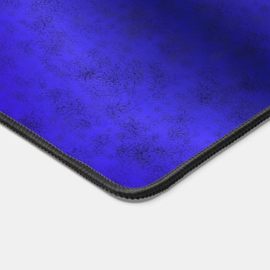 Advent, kerstartik op blauwe groene regenboog bureaumat (Hoek)