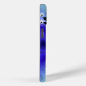 Advent, kerstartik op blauwe groene regenboog Case-Mate iPhone case (Achterkant / Rechts)