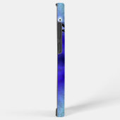 Advent, kerstartik op blauwe groene regenboog samsung galaxy hoesje (Rechterkant)