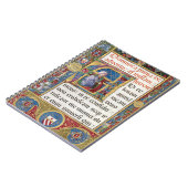 Advent Kerstliturgy Medieval Manuscript Notitieboek (Linkerzijde)