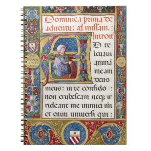 Advent Kerstliturgy Medieval Manuscript Notitieboek