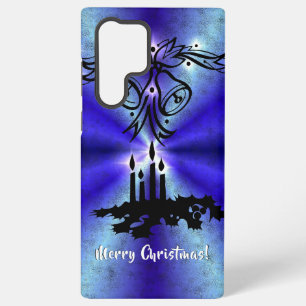 Advent, Kerstmagie op Blauw Samsung Galaxy Hoesje