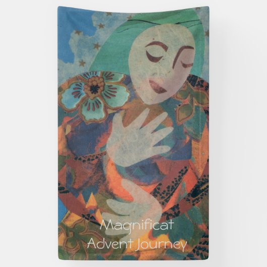 Advent Vinyl Banner, 3' x 5' Spandoek (Verticaal)