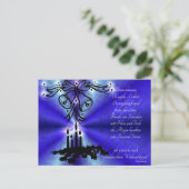 Advent, Weihnachten, Gedicht Deutsch Briefkaart (Staand voorkant)