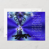 Advent, Weihnachten, Gedicht Deutsch Briefkaart (Voorkant / Achterkant)