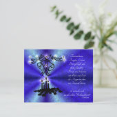 Advent, Weihnachten, Gedicht Deutsch Informatiekaartje (Staand voorkant)