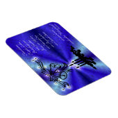 Advent, Weihnachten, Gedicht Deutsch Magneet (Rechterzijde)