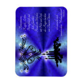 Advent, Weihnachten, Gedicht Deutsch Magneet (Verticaal)