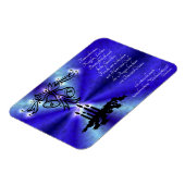 Advent, Weihnachten, Gedicht Deutsch Magneet (Linkerzijde)