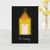 ADVENT-Wenskaart Kaart (Gele Bloem)