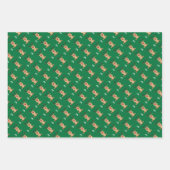 Advent wikkelpapier - 22, 23, 24 inpakpapier vel (Voorkant 3)