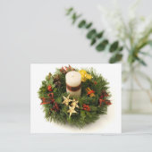 Advent Wreath Briefkaart (Staand voorkant)