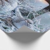 Advent Wreath Kerstmis Cadeaupapier (Hoek)