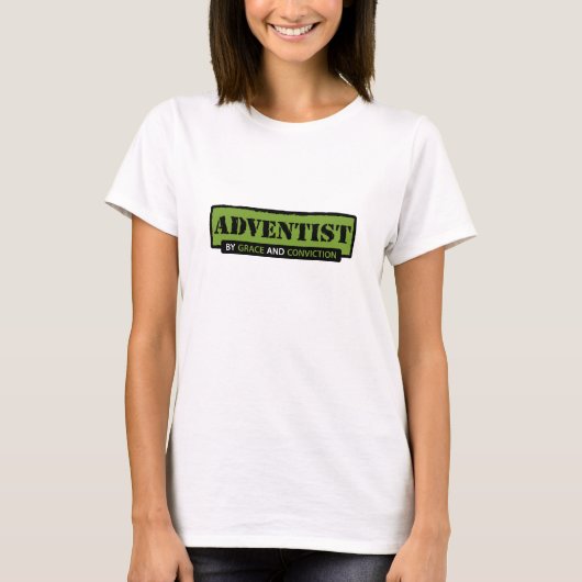 Adventist van Grace en Conviction T-shirt (Voorkant)