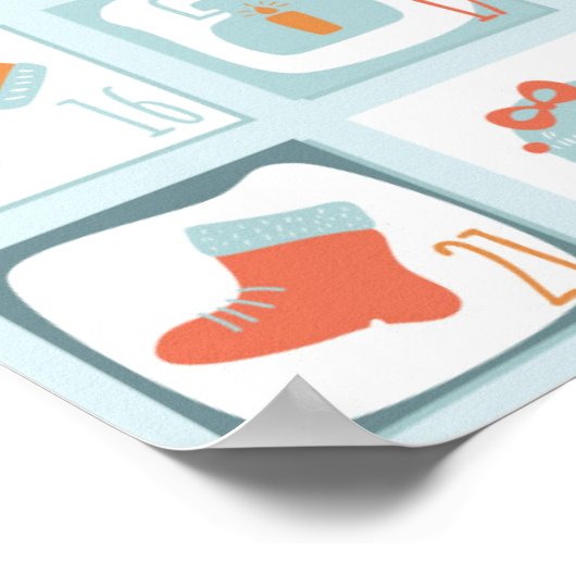 Adventkalender Poster (Hoek)