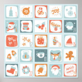 Adventkalender Poster (Voorkant)