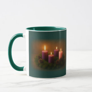 Adventskrans – Vierde Advent – Koffie Mok