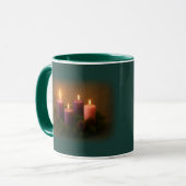 Adventskrans – Vierde Advent – Koffie Mok (Voorkant links)