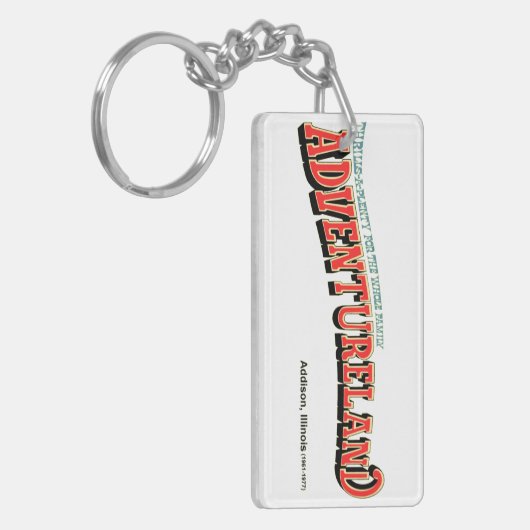 Adventuería Amusement Park, Addison, IL Sleutelhanger (Voorkant Links)