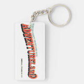 Adventuería Amusement Park, Addison, IL Sleutelhanger (achterkant)