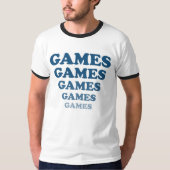 Adventuers "Games Games Games Games" Shirt (Voorkant)