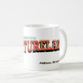 Adventuiers Amusement Park, Addison, Illinois Koffiemok (Voorkant rechts)